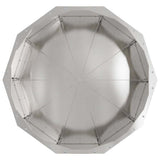 Fioriera Argento 60 x 60 x 35 cm Acciaio inossidabile