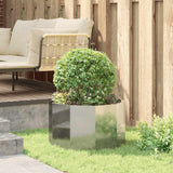 Fioriera Argento 60 x 60 x 35 cm Acciaio zincato