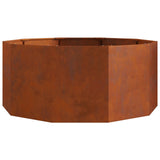 Fioriera Ruggine 120 x 120 x 50 cm