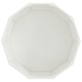 Fioriera Bianco 90 x 90 x 50 cm Acciaio
