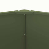 Fioriera Verde oliva 90 x 90 x 50 cm Acciaio