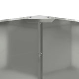 Fioriera Argento 90 x 90 x 50 cm Acciaio zincato
