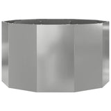 Fioriera Argento 90 x 90 x 50 cm Acciaio zincato
