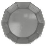 Fioriera Argento 90 x 90 x 50 cm Acciaio zincato
