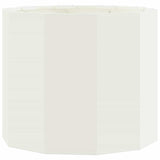 Fioriera Bianco 60 x 60 x 50 cm Acciaio