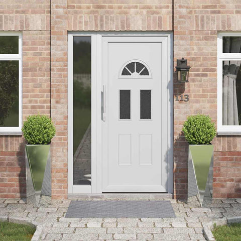 Fioriera 2 pcs Argento 30 x 30 x 75 cm Acciaio zincato