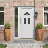 Fioriera 2 pcs Ruggine 30 x 30 x 75 cm