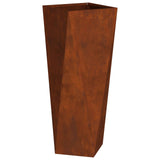 Fioriera 2 pcs Ruggine 30 x 30 x 75 cm