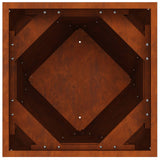 Fioriera 2 pcs Ruggine 30 x 30 x 75 cm