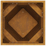 Fioriera 2 pcs Ruggine 40 x 40 x 75 cm