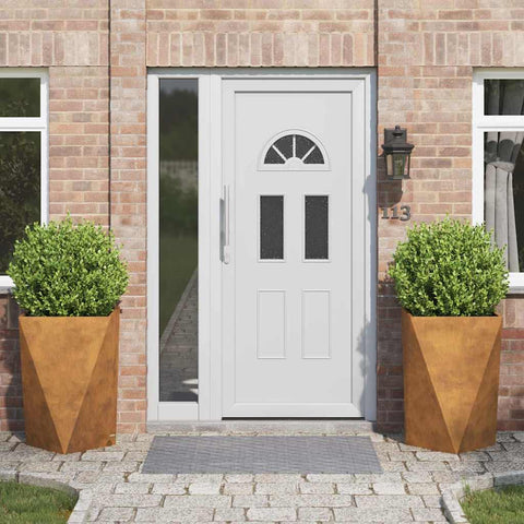 Fioriera 2 pcs Ruggine 50 x 50 x 75 cm