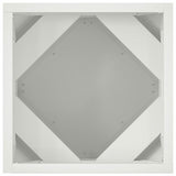 Fioriera Bianco 30 x 30 x 30 cm Acciaio