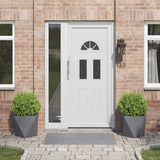 Fioriera 2 pcs Antracite 40 x 40 x 40 cm Acciaio