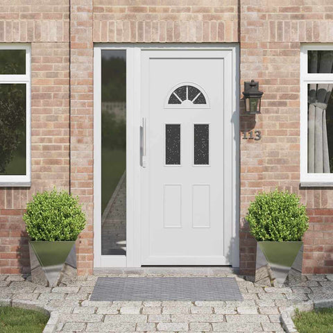 Fioriera 2 pcs Argento 40 x 40 x 40 cm Acciaio inossidabile