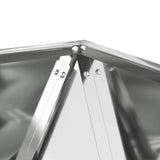 Fioriera 2 pcs Argento 40 x 40 x 40 cm Acciaio zincato