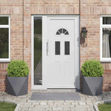 Fioriera 2 pcs Antracite 50 x 50 x 50 cm Acciaio