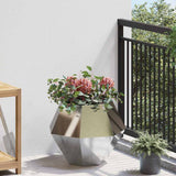 Fioriera Argento 50 x 50 x 40 cm Acciaio inossidabile