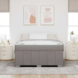 Struttura del letto con materasso Talpa 140 x 200 cm Tessuto