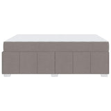 Struttura del letto con materasso Talpa 140 x 200 cm Tessuto