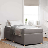 Struttura del letto con materasso Talpa 90 x 200 cm Tessuto
