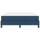 Letto a molle con materasso Blu 140 x 190 cm Tessuto