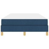 Letto a molle Blu 120 x 200 cm Tessuto