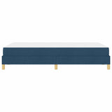Letto a molle Blu 120 x 200 cm Tessuto