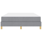 Letto a molle Grigio chiaro 140 x 200 cm Tessuto