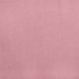 Letto a molle con materasso Rosa 120 x 220 cm Tessuto