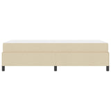 Letto a molle Crema 80 x 200 cm Tessuto
