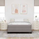 Letto a molle con materasso Talpa 140 x 190 cm Tessuto