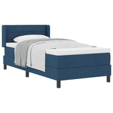 Letto box spring con materasso con materasso Blu 90 x 190 cm