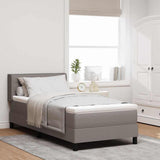 Letto a molle con testiera Talpa 200 x 90 cm Tessuto