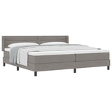 Letto a molle con testiera Talpa 200 x 200 cm Tessuto