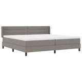 Letto a molle con testiera Talpa 200 x 200 cm Tessuto