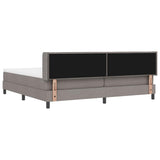 Letto a molle con testiera Talpa 200 x 200 cm Tessuto