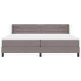Letto a molle con testiera Talpa 200 x 200 cm Tessuto