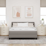 Letto a molle con testiera Talpa 200 x 160 cm Tessuto