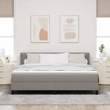 Letto a molle con testiera Talpa 200 x 180 cm Tessuto