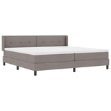 Letto a molle con testiera Talpa 200 x 200 cm Tessuto