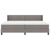 Letto a molle con testiera Talpa 200 x 200 cm Tessuto