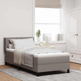 Letto a molle con testiera Talpa 190 x 90 cm Tessuto
