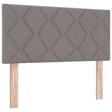 Letto a molle con testiera Talpa 190 x 90 cm Tessuto