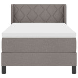 Letto a molle con testiera Talpa 190 x 90 cm Tessuto