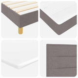Letto a molle con materasso Talpa 200 x 140 cm Poliestere