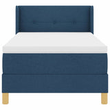 Letto a molle con materasso Blu 200 x 80 cm Poliestere