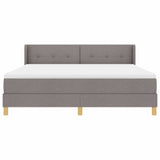 Letto a molle con testiera Talpa 200 x 180 cm Tessuto