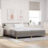 Letto a molle con materasso Talpa 200 x 200 cm Tessuto