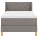 Letto a molle con testiera Talpa 190 x 90 cm Tessuto