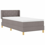 Letto a molle con testiera Talpa 200 x 100 cm Tessuto